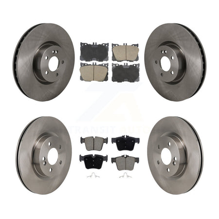 Front Rear Disc Brake Rotors Ceramic Pad Kit For Mercedes-Benz C43 AMG GLC43 C450 GLC350e K8C-103652