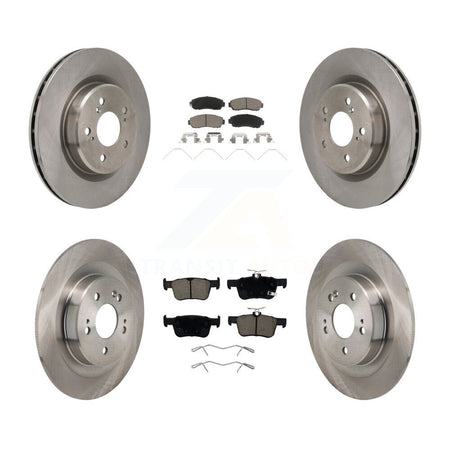 Front Rear Disc Brake Rotors And Ceramic Pads Kit For 2021-2023 Acura TLX 2.0L K8C-103655