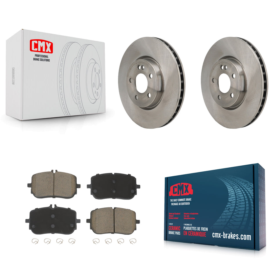 Front Disc Brake Rotor Ceramic Pad Kit For Mercedes-Benz A220 CLA250 With Standard Brakes K8C-103702