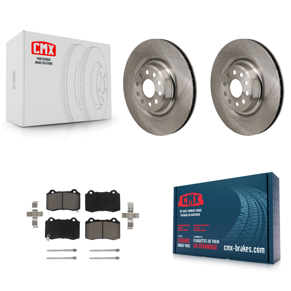 Rear Disc Brake Rotors And Ceramic Pads Kit For Tesla S K8C-103718