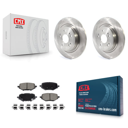 Rear Disc Brake Rotors And Ceramic Pads Kit For Honda HR-V Clarity K8C-103726