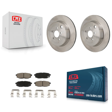 Rear Disc Brake Rotors And Ceramic Pads Kit For Subaru BRZ Toyota 86 With Brembo Brakes K8C-103728