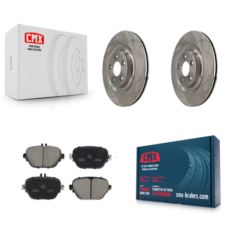 Rear Brake Rotor And Ceramic Pad Kit For Mercedes-Benz E400 E450 E53 AMG E43 CLS53 CLS450 K8C-103751