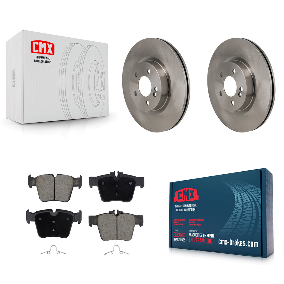 Rear Disc Brake Rotor Ceramic Pad Kit For Mercedes-Benz GLC300 C43 AMG GLC43 C450 GLC350e K8C-103753
