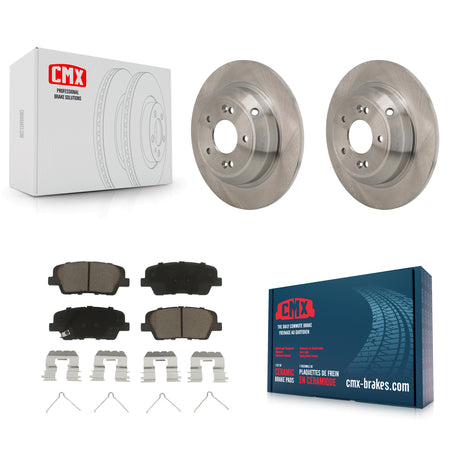 Rear Disc Brake Rotors And Ceramic Pads Kit For Genesis G70 Kia Stinger K8C-103761