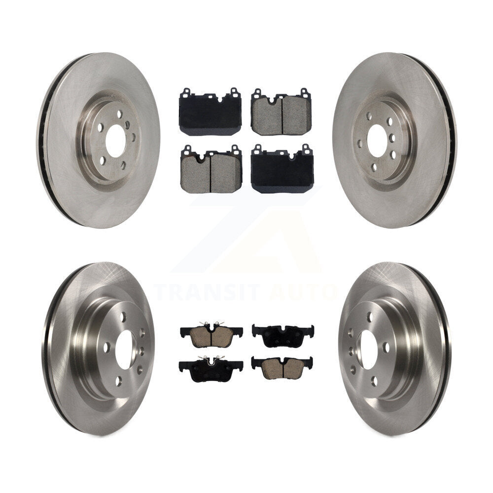 Front Rear Disc Brake Rotors And Ceramic Pads Kit (6Pc) For Mini Cooper Countryman K8C-103803