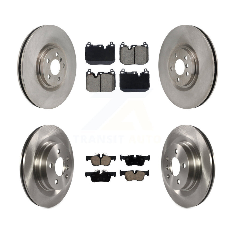 Front Rear Disc Brake Rotors And Ceramic Pads Kit (6Pc) For Mini Cooper Countryman K8C-103803