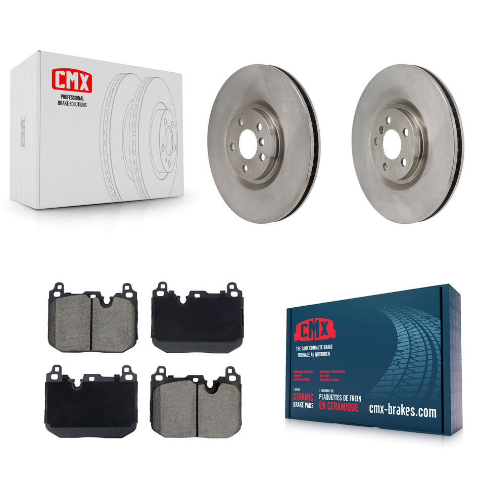 Front Disc Brake Rotors And Ceramic Pads Kit For Mini Cooper Countryman BMW X2 Clubman K8C-103806