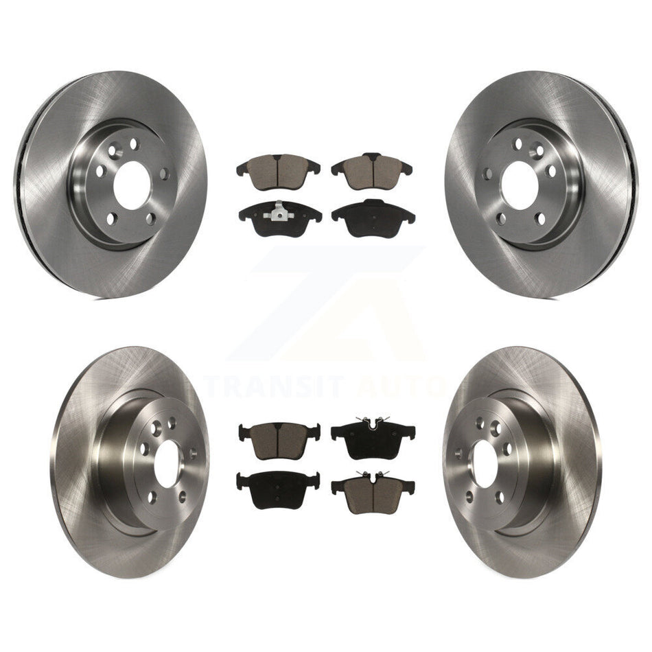 Front Rear Disc Brake Rotors And Ceramic Pads Kit For Land Rover Range Evoque K8C-103822