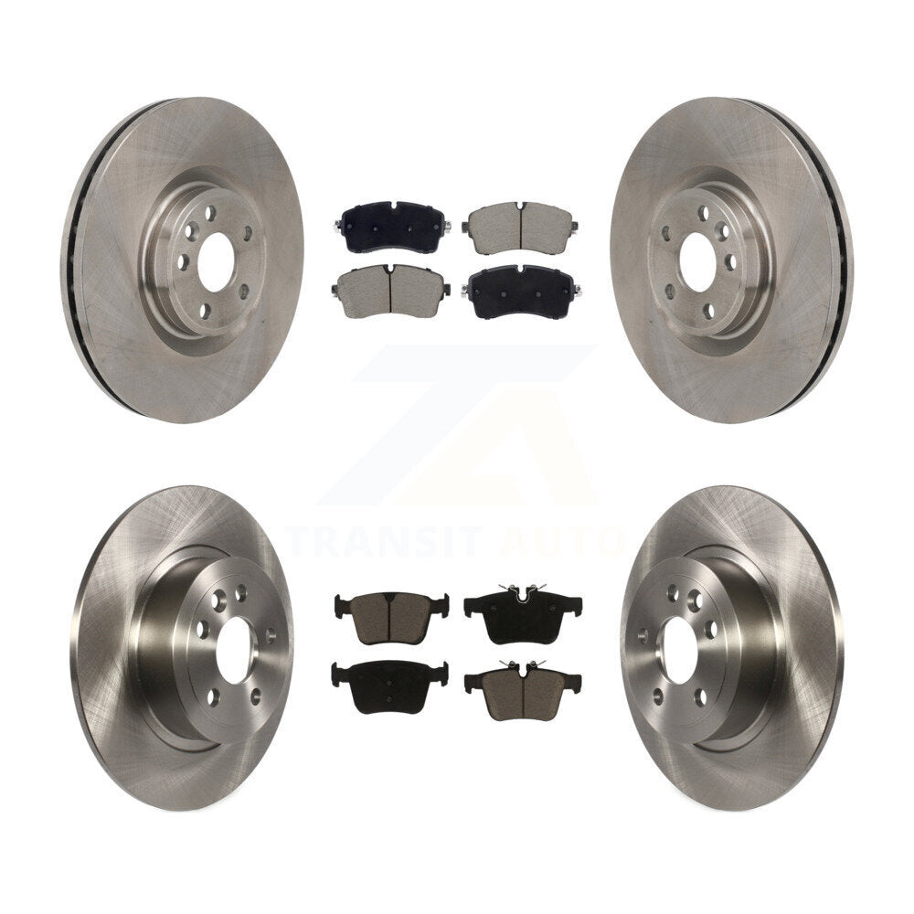 Front Rear Disc Brake Rotors And Ceramic Pads Kit For Land Rover Range Evoque K8C-103823