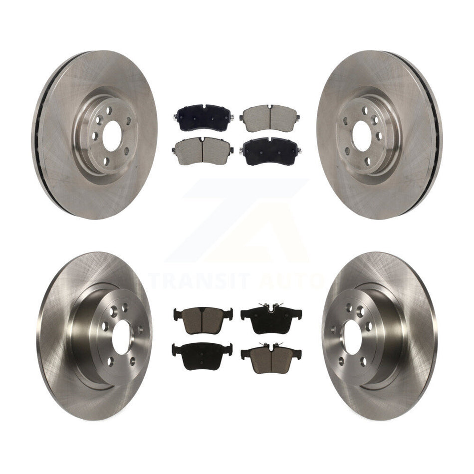 Front Rear Disc Brake Rotors And Ceramic Pads Kit For Land Rover Range Evoque K8C-103823