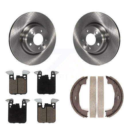 Rear Disc Rotors Ceramic Pads Parking Shoes Kit For BMW 230i xDrive 228i 328i M240i M235i K8C-103873