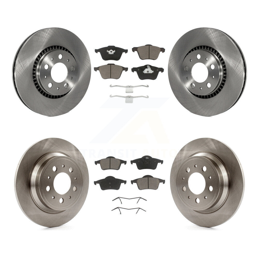 Front Rear Brake Rotor Ceramic Pad Kit For Volvo S60 2.5T With 305mm Diameter K8C-104554