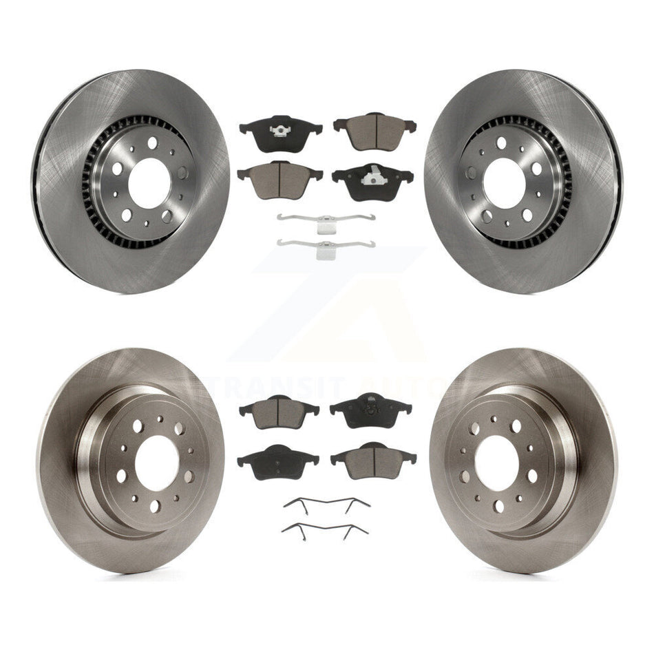 Front Rear Brake Rotor Ceramic Pad Kit For Volvo S60 2.5T With 305mm Diameter K8C-104554