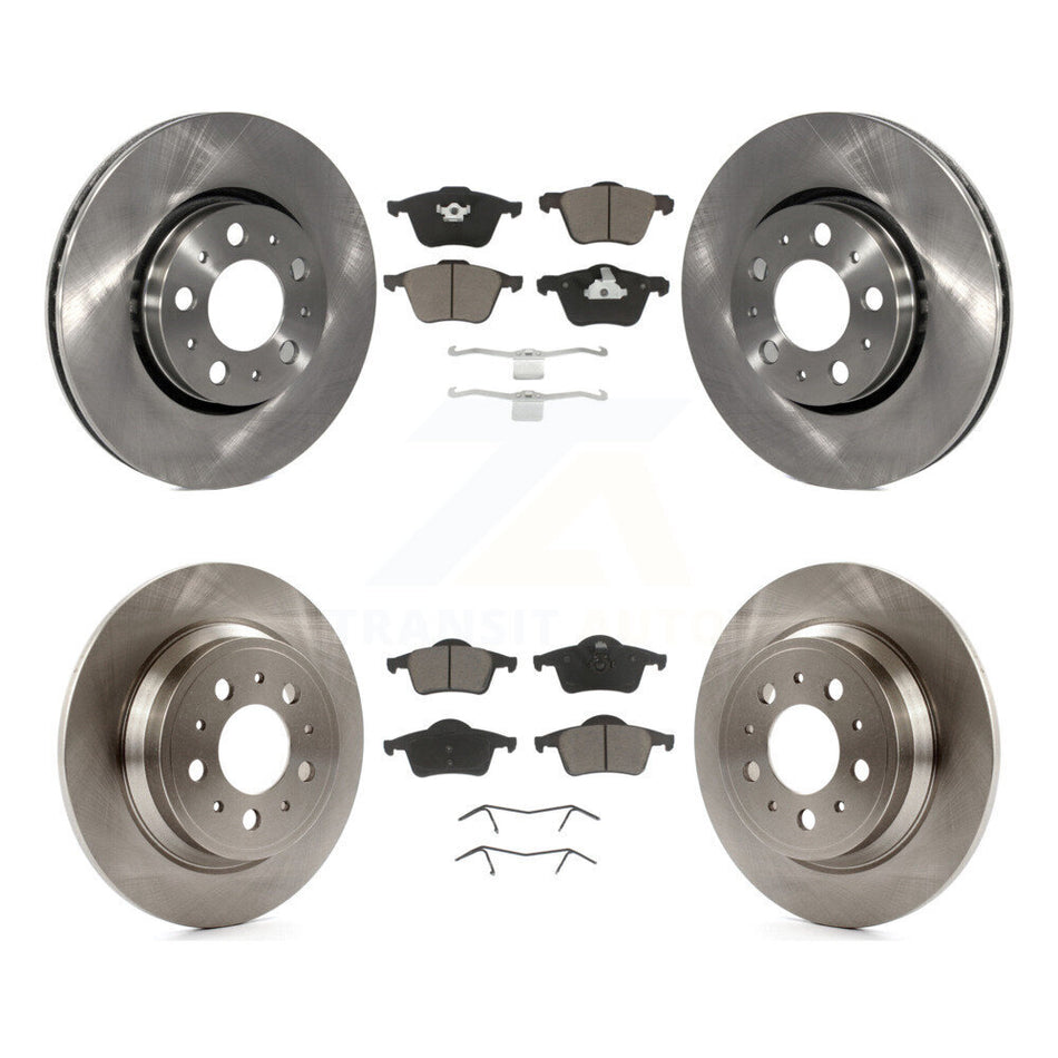 Front Rear Brake Rotor Ceramic Pad Kit For Volvo S60 2.5T With 286mm Diameter K8C-104556