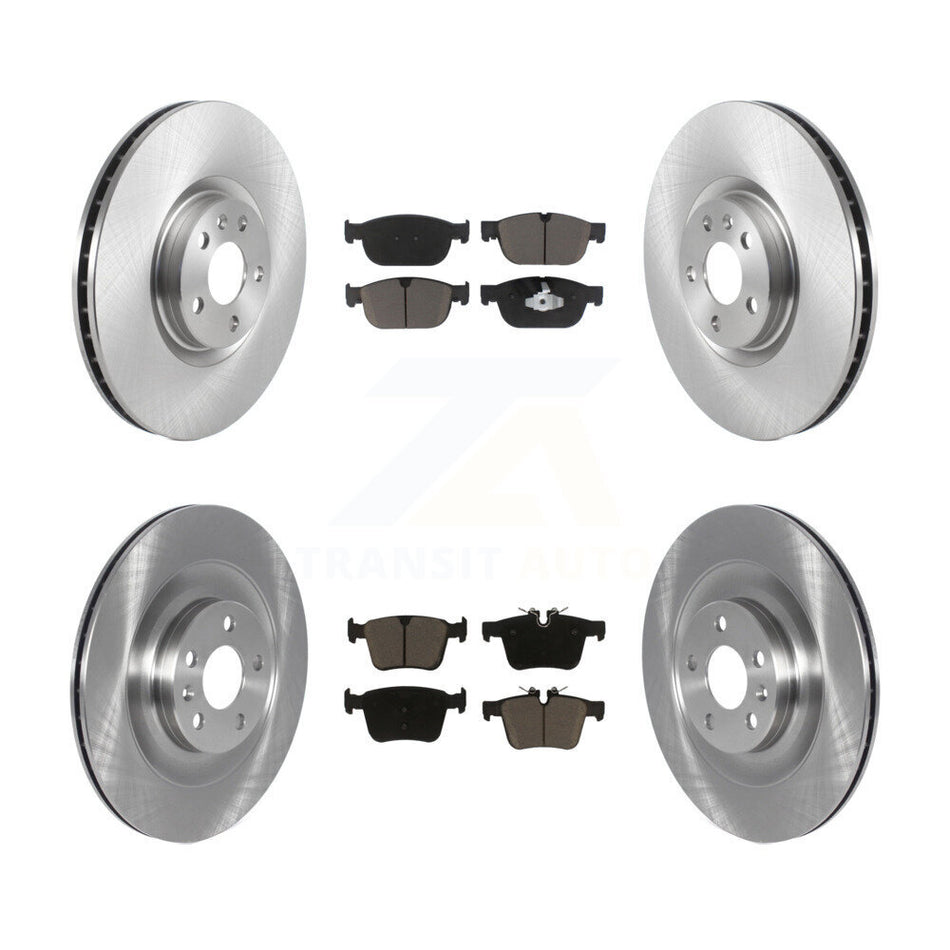 Front Rear Disc Brake Rotors And Ceramic Pads Kit For Volvo XC40 Recharge C40 K8C-104571