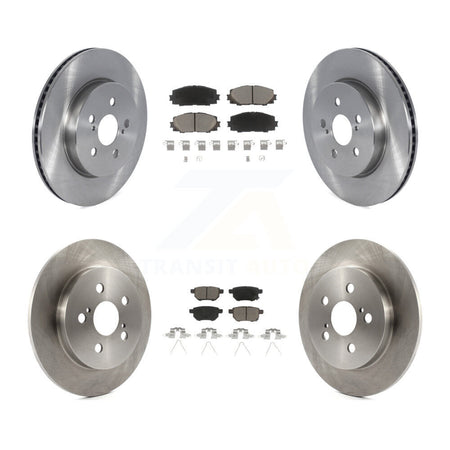 Front Rear Disc Brake Rotors And Ceramic Pads Kit For 2019 Toyota Prius Prime From 05 19 K8C-104572