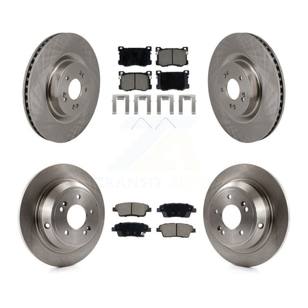 Front Rear Disc Brake Rotors And Ceramic Pads Kit For Genesis G80 K8C-104585