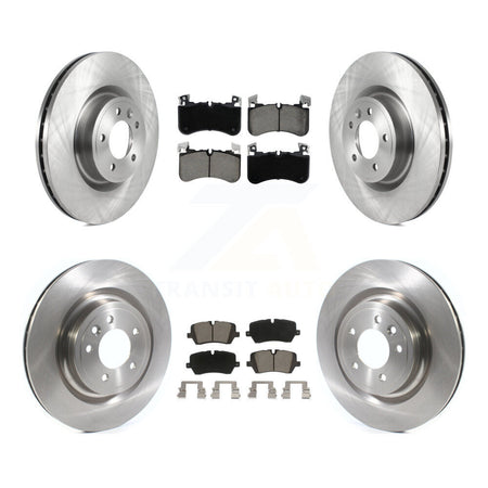 Front Rear Disc Brake Rotors And Ceramic Pads Kit For Land Rover Discovery K8C-104587