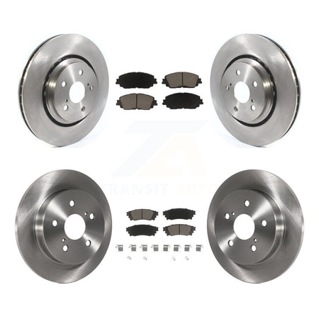 Front Rear Disc Brake Rotors & Ceramic Pad Kit For 2020 Toyota Camry XSE With TRD Package K8C-104589