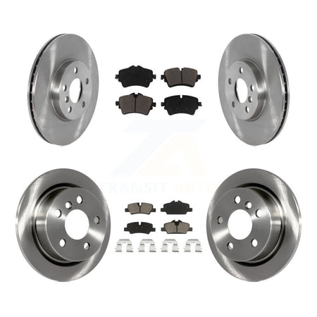 Front Rear Disc Brake Rotors And Ceramic Pads Kit For 2022 Mini Cooper S with GAS engine K8C-104593
