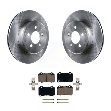 Rear Disc Brake Rotors And Ceramic Pads Kit For Chrysler 300 With Brembo Brakes K8C-104661