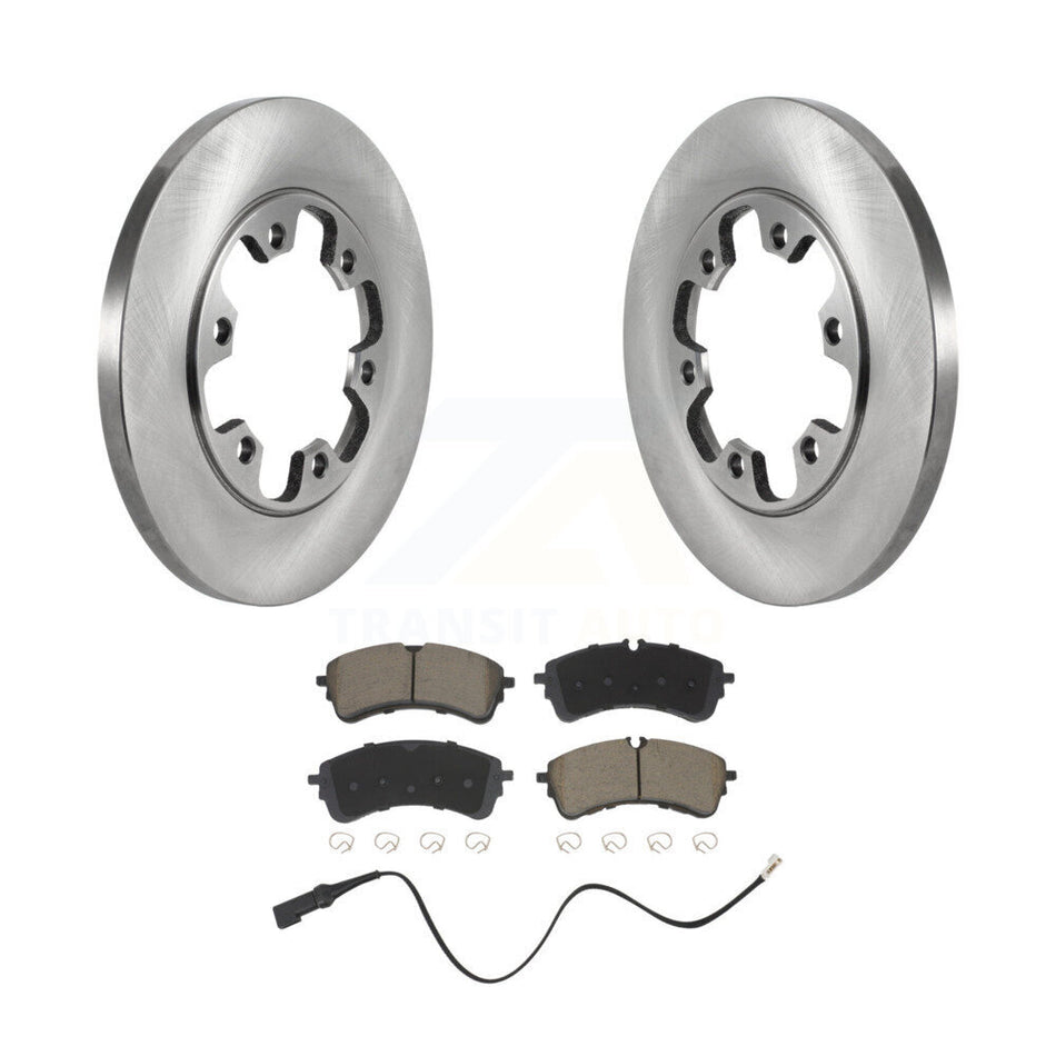Rear Disc Brake Rotor And Ceramic Pad Kit For Ford Transit-250 Transit-150 Transit-350 HD K8C-104669