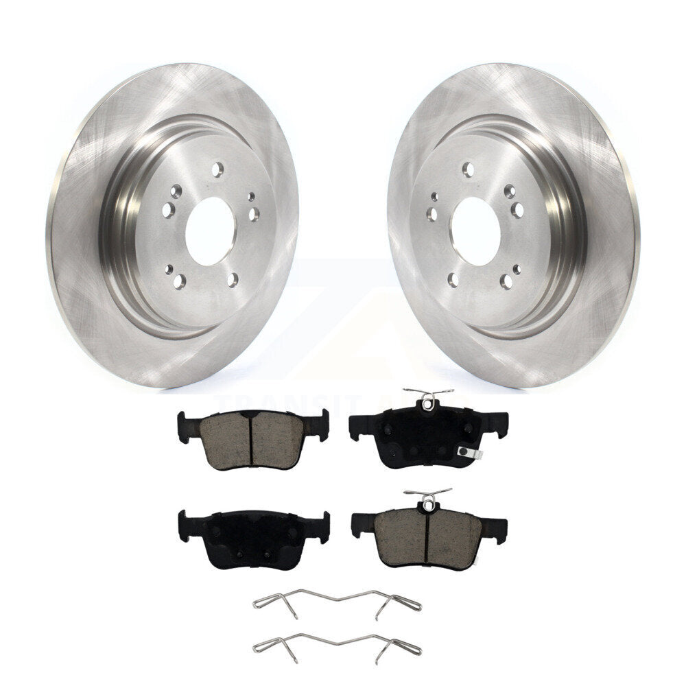 Rear Disc Brake Rotors And Ceramic Pads Kit For 2022-2024 Acura RDX K8C-104679