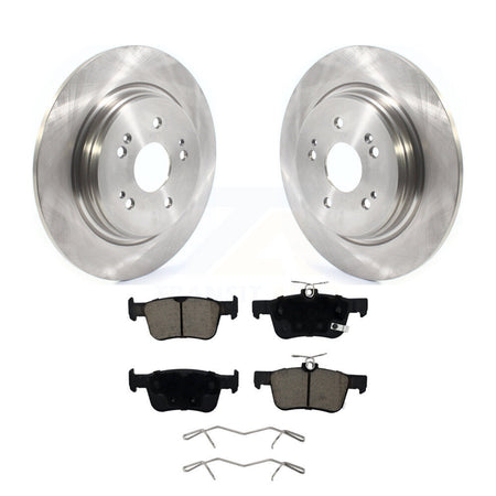 Rear Disc Brake Rotors And Ceramic Pads Kit For 2022-2024 Acura RDX K8C-104679