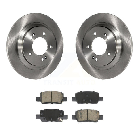 Rear Brake Rotor & Ceramic Pad Kit For 2024-2025 Hyundai Kona With Electric Parking K8C-104683