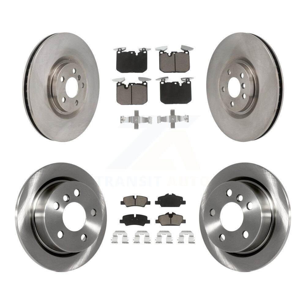 Front Rear Disc Brake Rotors And Ceramic Pads Kit (6Pc) For Mini Cooper K8C-104810