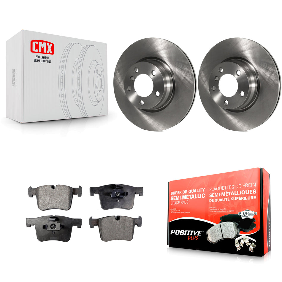 Front Disc Brake Rotors And Semi-Metallic Pads Kit For BMW 328i xDrive 428i Gran Coupe 228i 330e K8F-100621