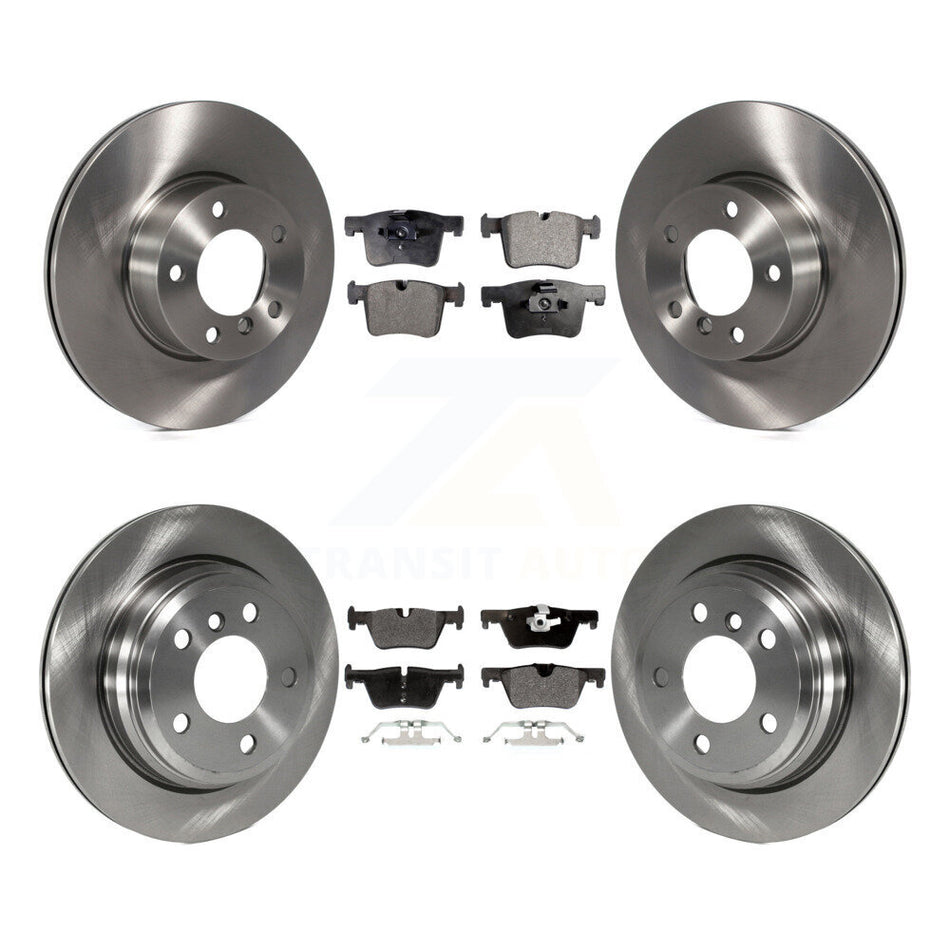 Front Rear Disc Brake Rotors And Semi-Metallic Pads Kit For BMW 328i xDrive 320i 330i 428i 430i Gran Coupe 328d GT K8F-101354
