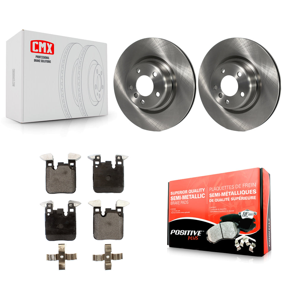 Rear Disc Brake Rotors And Semi-Metallic Pads Kit For BMW 328i 428i 320i xDrive 228i M235i 230i Gran Coupe M240i K8F-101978