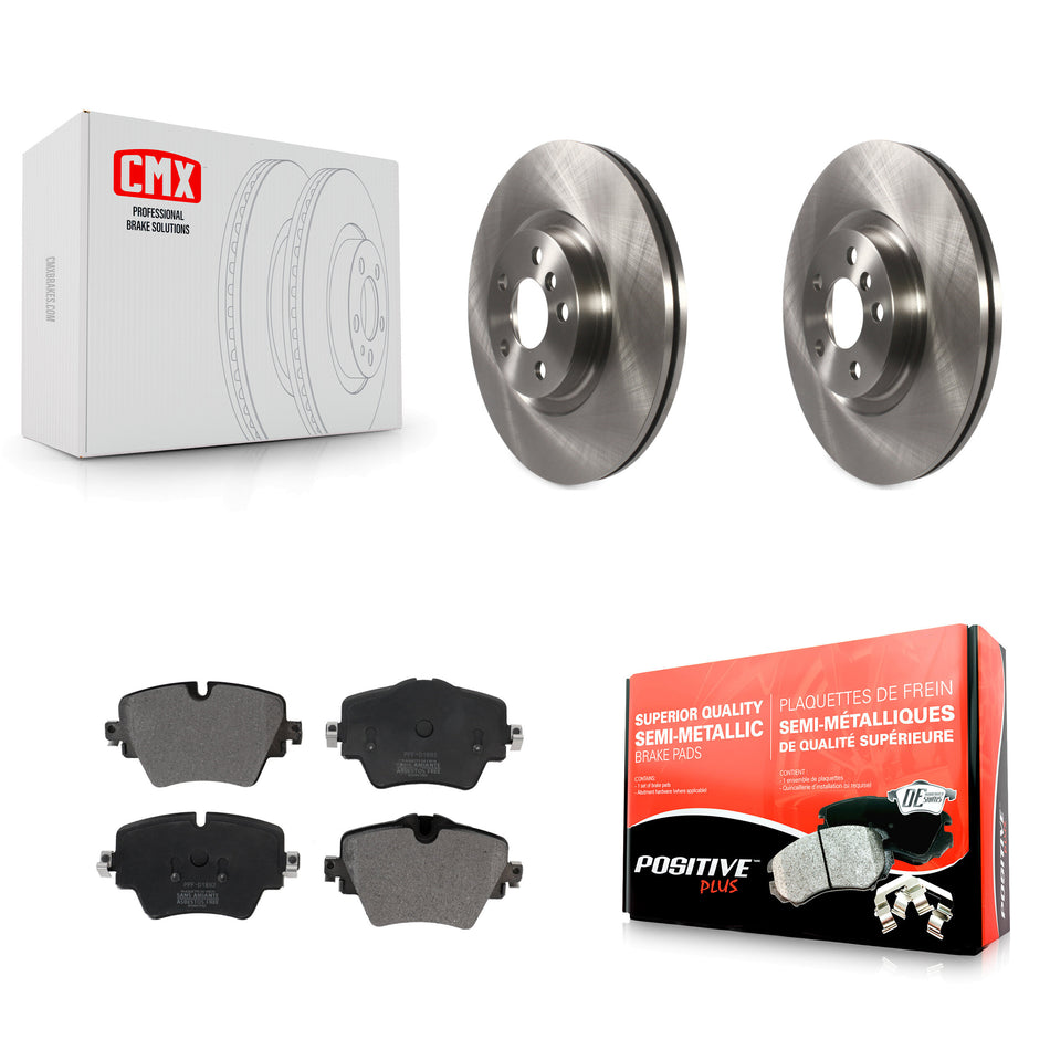 Front Disc Brake Rotors And Semi-Metallic Pads Kit For BMW X1 Mini Cooper Countryman X2 228i xDrive Gran Coupe K8F-102626