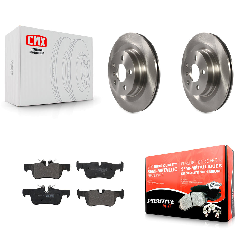 Rear Disc Brake Rotors And Semi-Metallic Pads Kit For BMW X1 Mini Cooper Countryman X2 Clubman 228i xDrive Gran Coupe K8F-102635