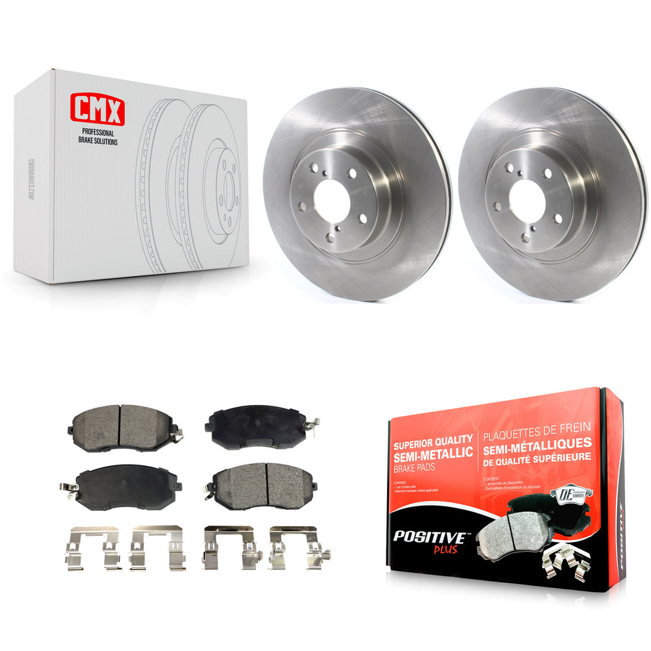 Front Disc Brake Rotors And Semi-Metallic Pads Kit For Subaru Forester Impreza Outback XV Crosstrek Legacy Scion FR-S BRZ Toyota 86 K8F-102659
