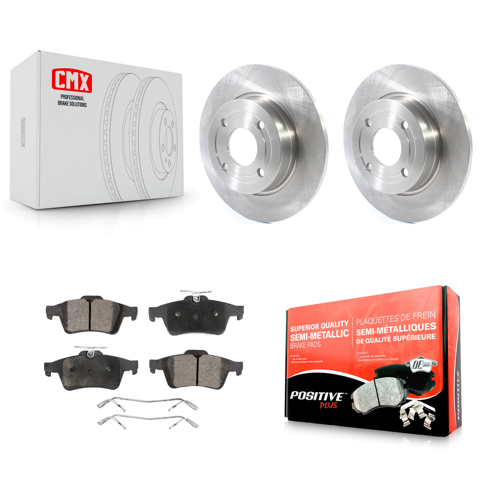 Rear Disc Brake Rotors And Semi-Metallic Pads Kit For Ford EcoSport K8F-102789