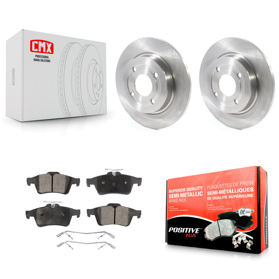 Rear Disc Brake Rotors And Semi-Metallic Pads Kit For Ford EcoSport K8F-102790