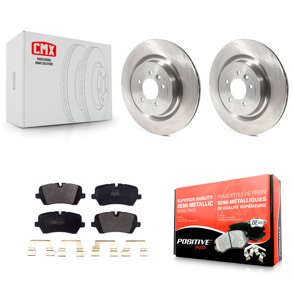 Rear Disc Brake Rotors And Semi-Metallic Pads Kit For Land Rover Range Sport K8F-102798