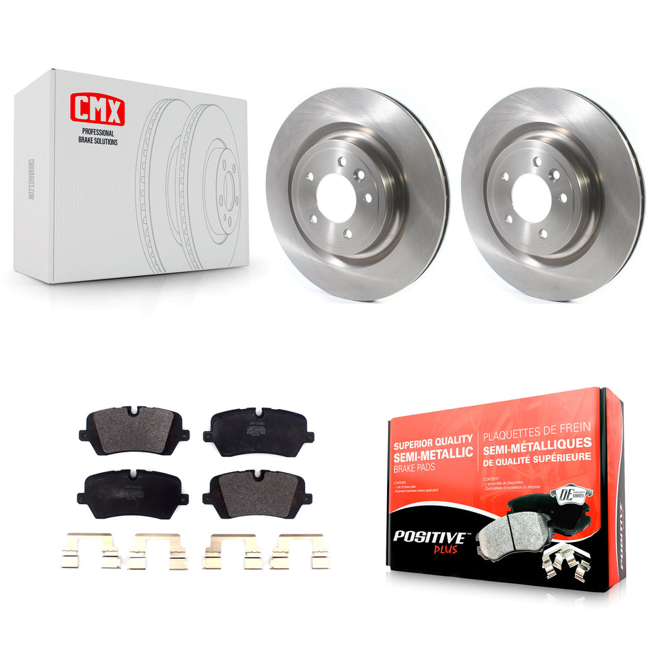 Rear Disc Brake Rotors And Semi-Metallic Pads Kit For Land Rover Range Sport Discovery K8F-102799