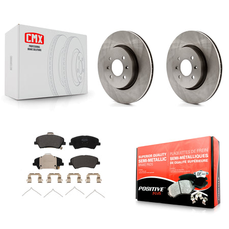 Front Disc Brake Rotors And Semi-Metallic Pads Kit For Kia Rio Hyundai Accent K8F-103428