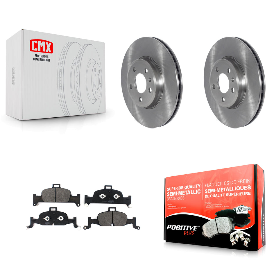 Front Disc Brake Rotors And Semi-Metallic Pads Kit For Audi A4 Quattro A5 Sportback K8F-103461