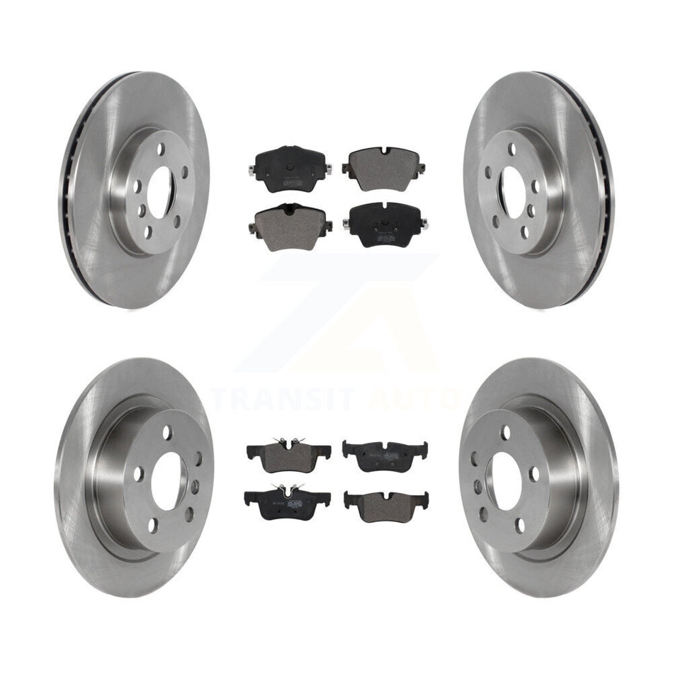 Front Rear Disc Brake Rotors And Semi-Metallic Pads Kit For Mini Cooper Countryman Clubman K8F-103496