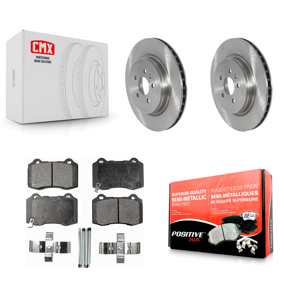 Rear Disc Brake Rotors And Semi-Metallic Pads Kit For Tesla X S K8F-103540