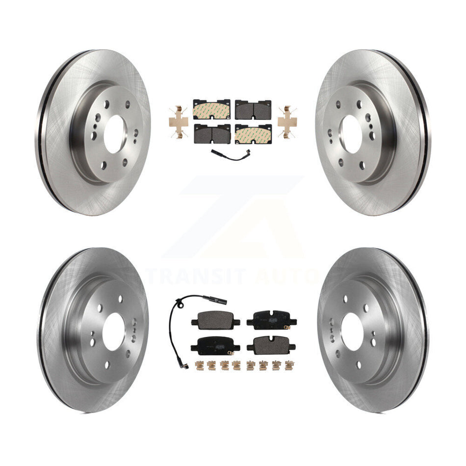 Front Rear Brake Rotor & Semi-Metallic Pad Kit For Chevrolet GMC Silverado 1500 Sierra XL K8F-103603