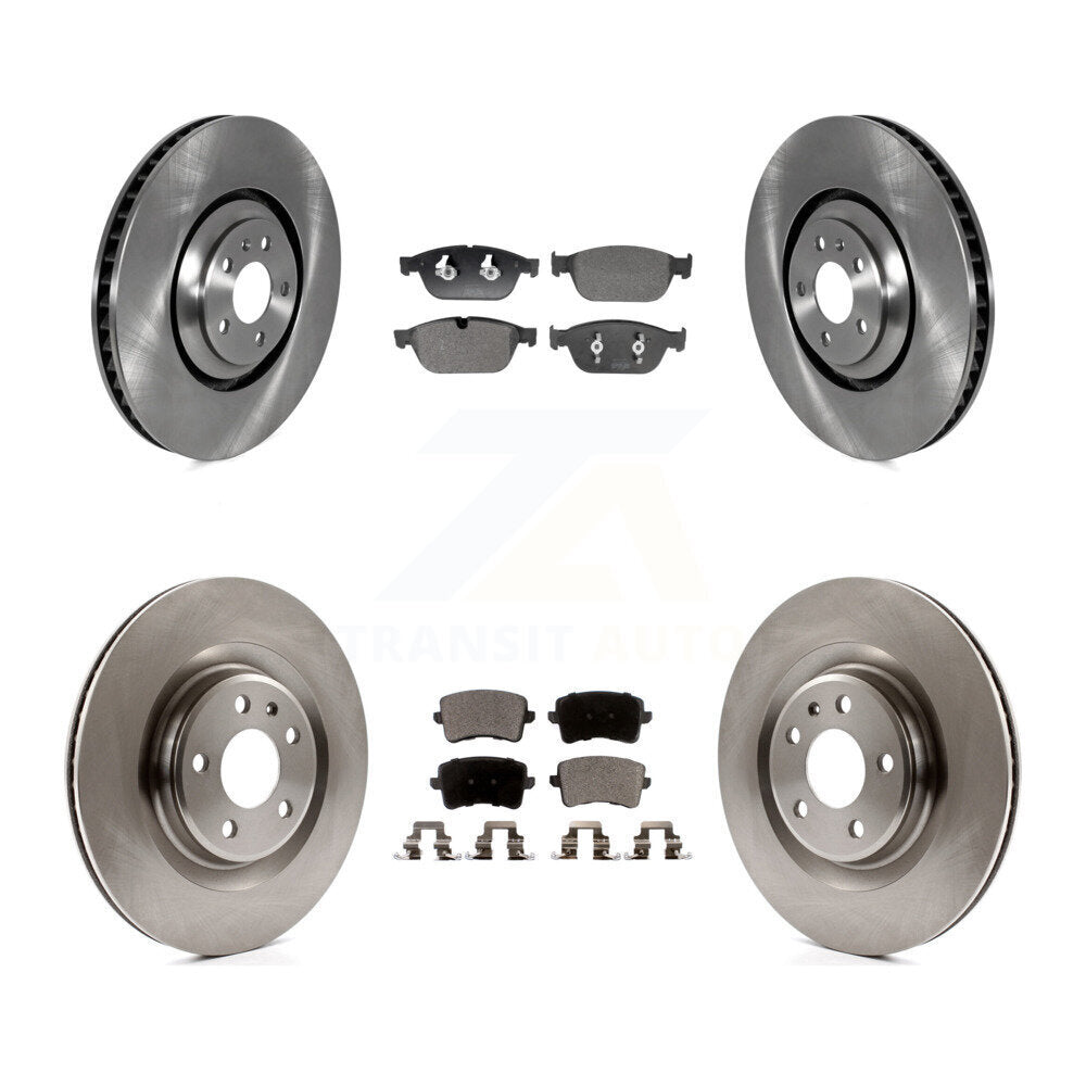 Front Rear Brake Rotor Semi-Metallic Pad Kit For Audi SQ5 With 380mm Diameter K8F-104011