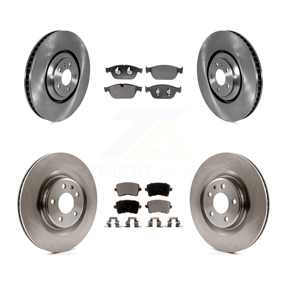 Front Rear Brake Rotor Semi-Metallic Pad Kit For Audi SQ5 With 380mm Diameter K8F-104011