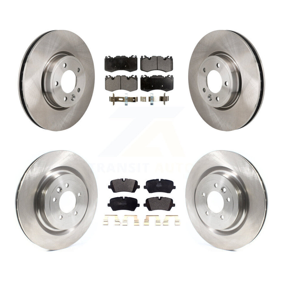 Front Rear Disc Brake Rotors And Semi-Metallic Pads Kit For Land Rover Range Sport K8F-104125