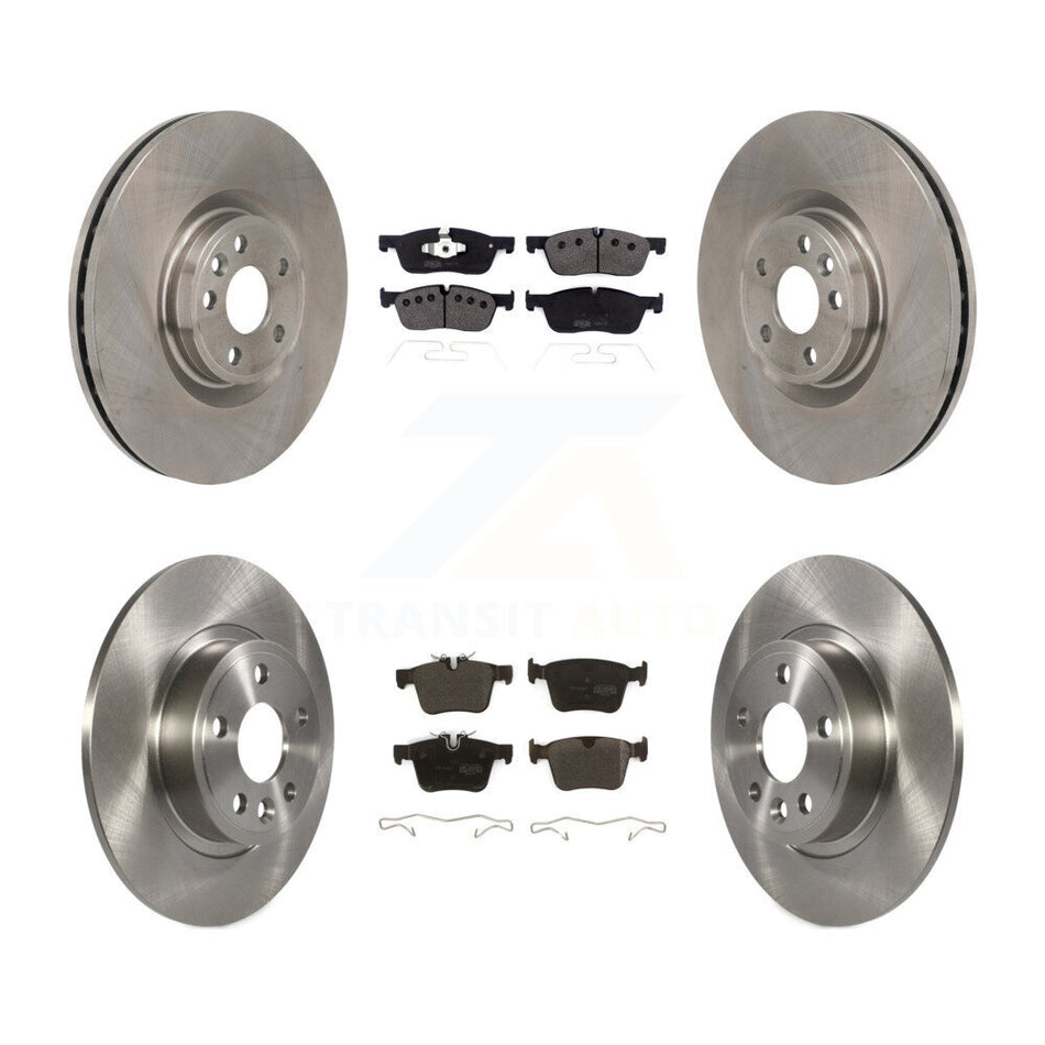 Front Rear Brake Rotor Semi-Metallic Pad Kit For Land Rover Discovery Sport Jaguar E-Pace K8F-104145